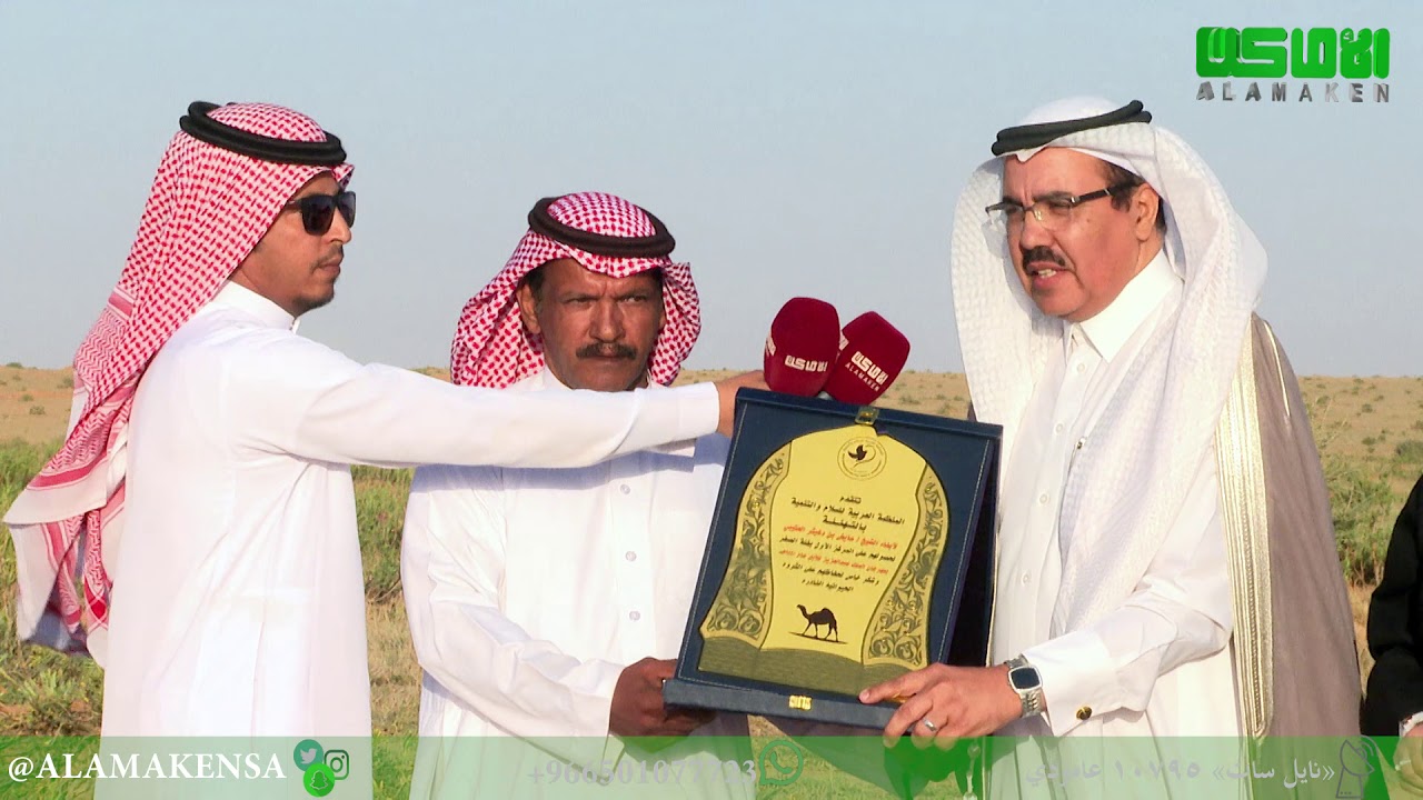 تكريم المنظمة العربية للتنمية والسلام لأبناء عايض بن دغيثر رحمه الله