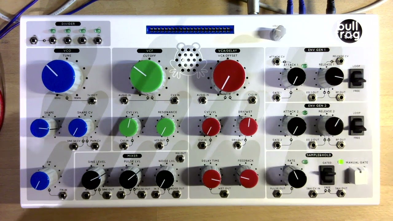 Erica Synths Bullfrog - Ein Synthesizer für die Schule?