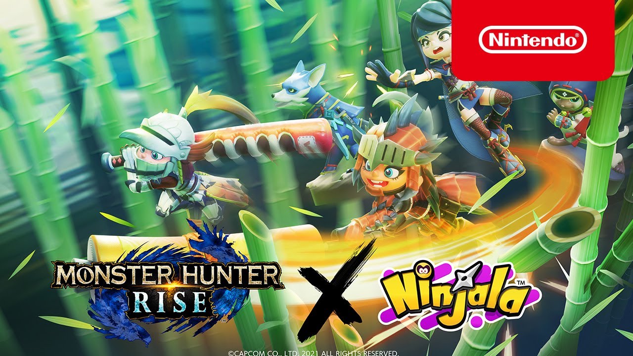 Ninjala x Monster Hunter Rise - DLC Trailer - Nintendo Switch