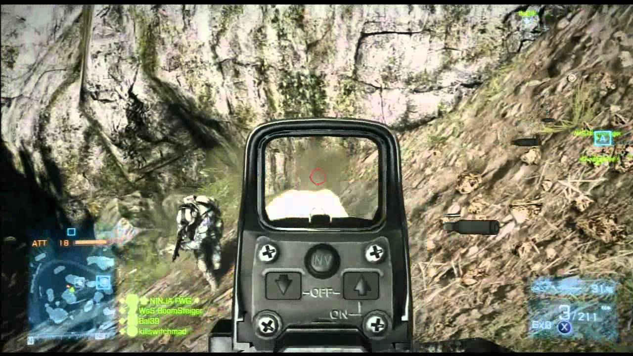 FWG vs TMFx WGL BF3 4v4 Squad Rush - Caspian Border