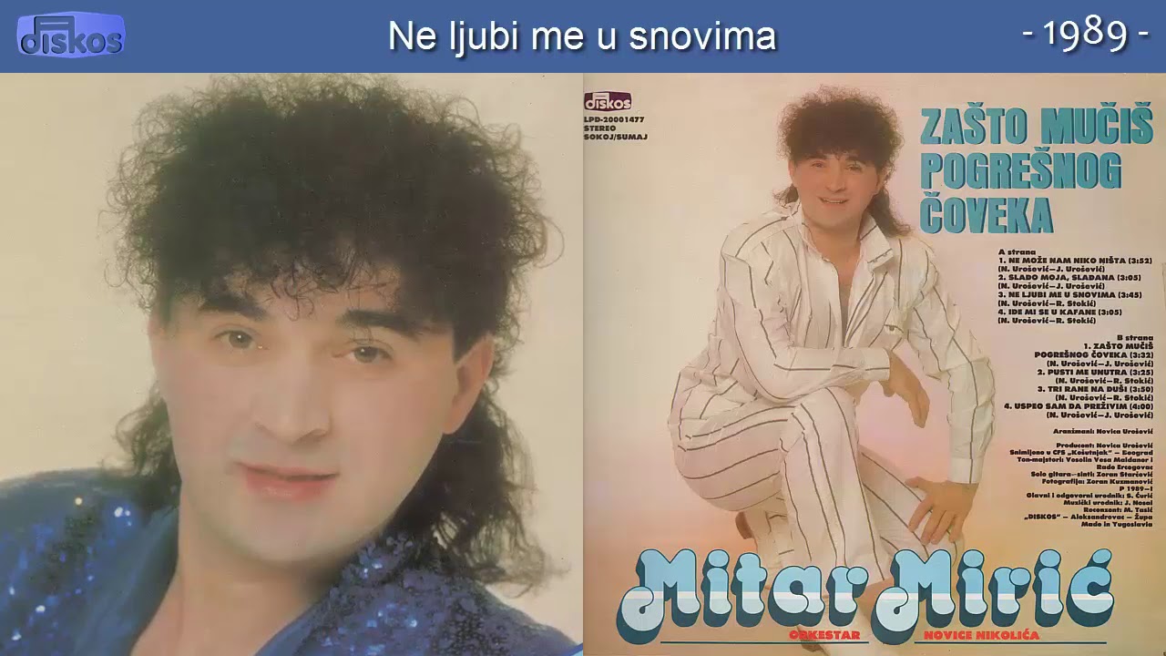 Mitar Miric - Ne moze nam niko nista - (Audio 1989) - CEO ALBUM