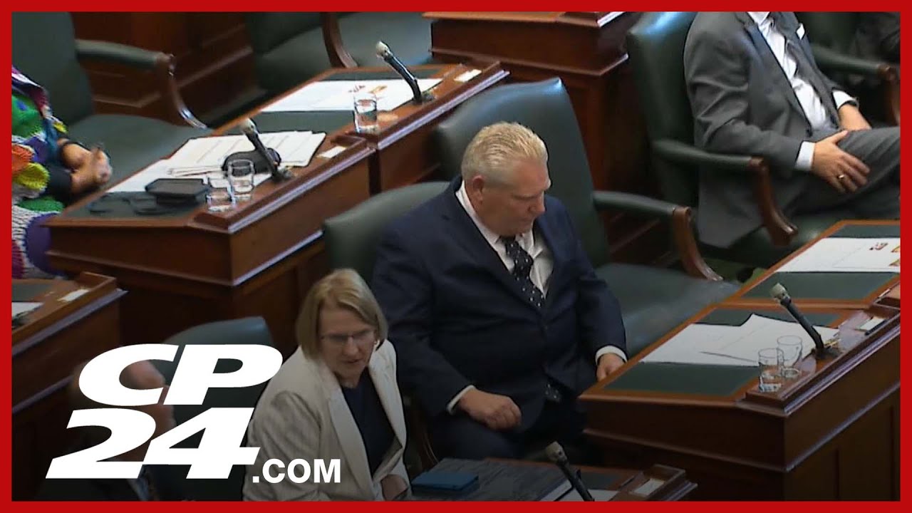 Premier Ford tells protestor to 'go find a job'
