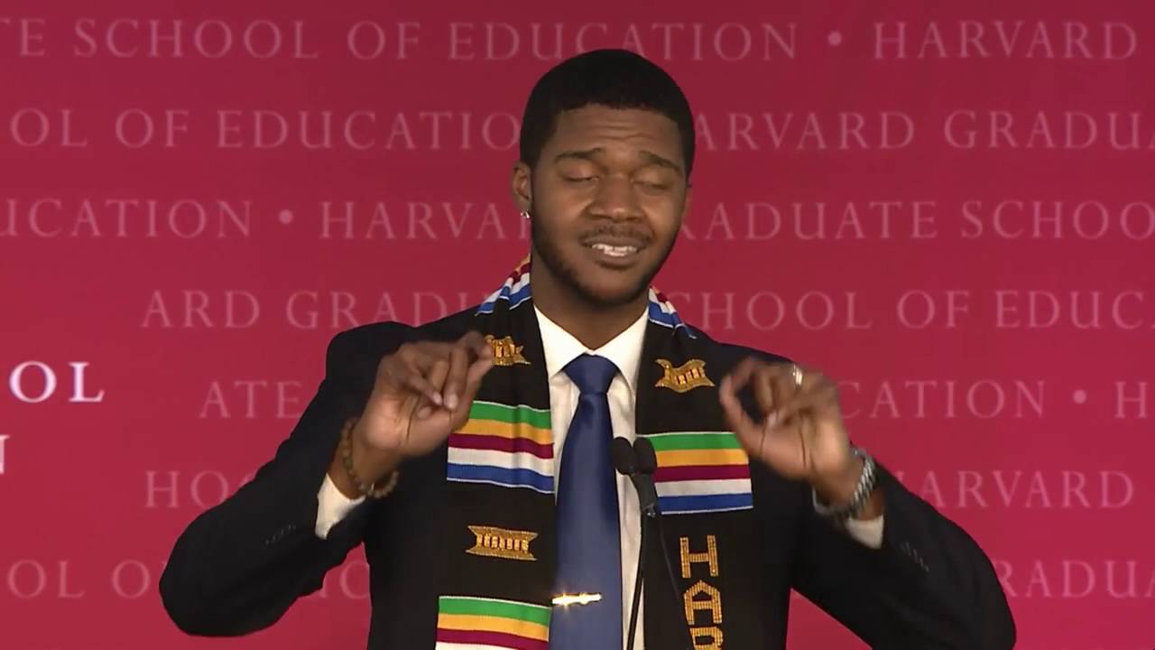 Donovan Livingston's Harvard Graduate School of Education Student Speech