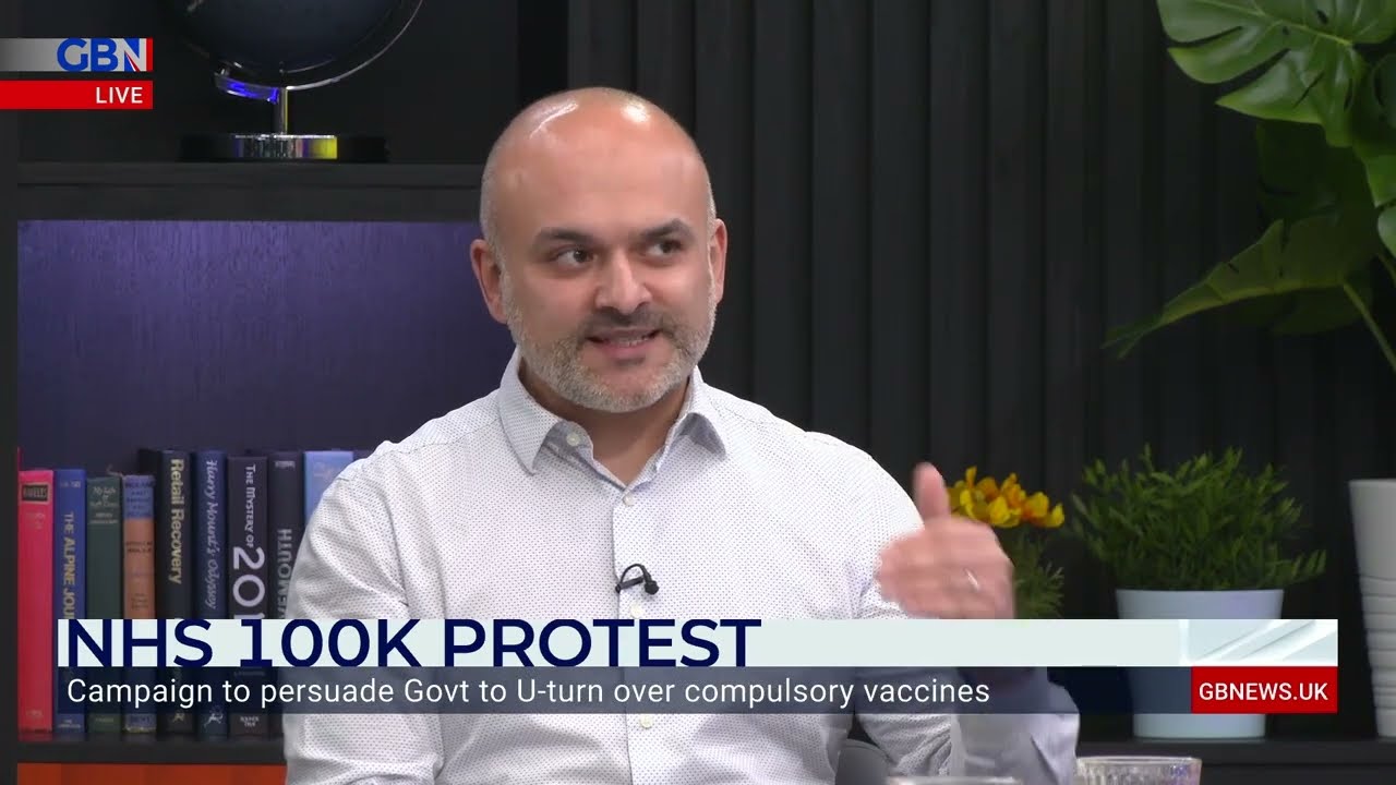 NHS100k protests & Surgeon Ahmad Malik on why he's against compulsory Covid vaccines for NHS staff