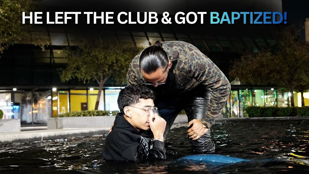 He Left The Club And Got Baptized!