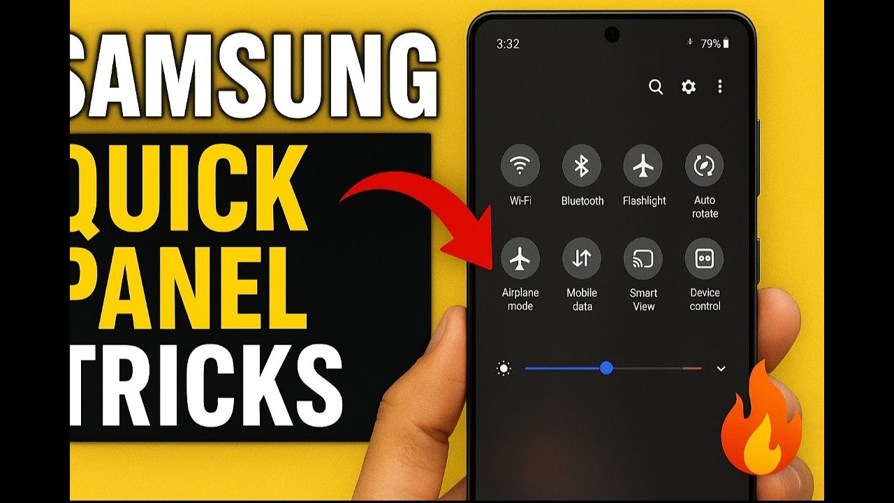 Samsung Phone ka Quick Panel = Hidden Superpowers 🔥 | 5 Secret Tricks You Must Try! #androidtricks