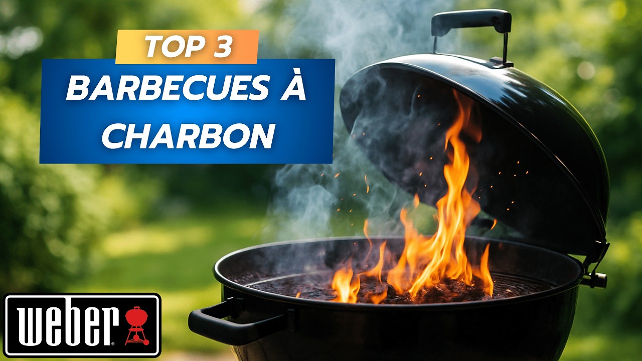 TOP 3 - MEILLEURS BARBECUES À CHARBON WEBER DE 2025 - COMPARATIF & AVIS