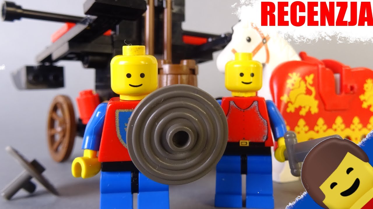 Sylwester tylko że w średniowieczu / LEGO 6039 Twin Arm Launcher / Recenzja KBL