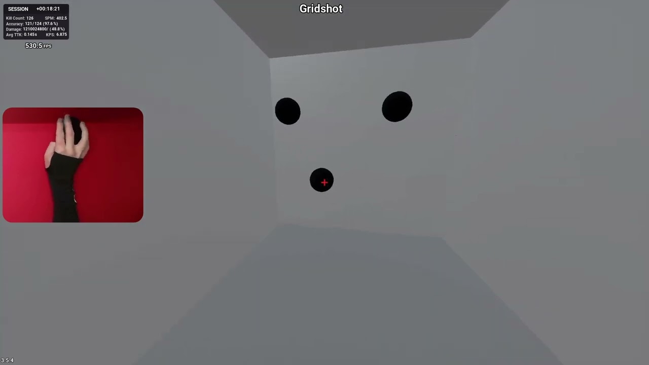 201 Gridshot World Record | Kovaaks