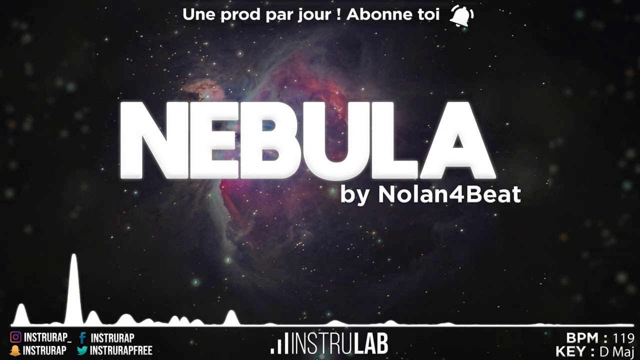 [FREE] Instru Rap Cloud/Triste | Instrumental Rap Trap - NEBULA - Prod. By NOLAN4BEAT