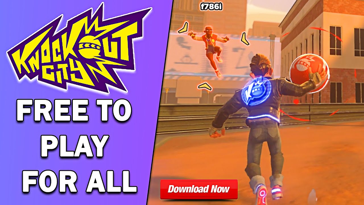 Knockout City FREE TO PLAY FOR ALL😱🔥 NEW Online Multiplayer Game (PS5/PS4/XBOX/PC) Tutorial