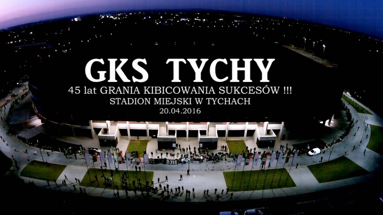 DRON: 45 lat GKS TYCHY. Stadion Miejski 20.04.2016