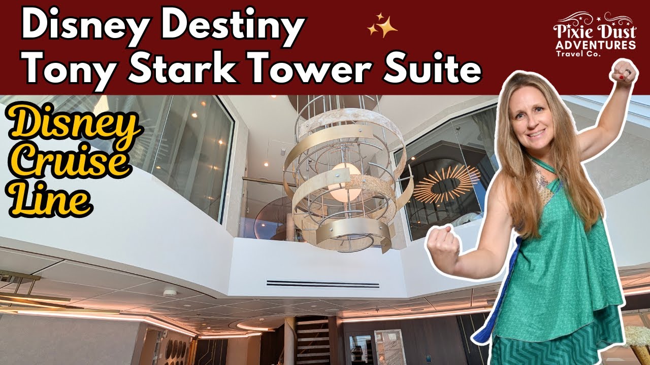 Внутри люкса «Tony Stark Tower» на лайнере Disney Destiny! ✨ ЛУЧШИЙ люкс Disney Cruise Line.