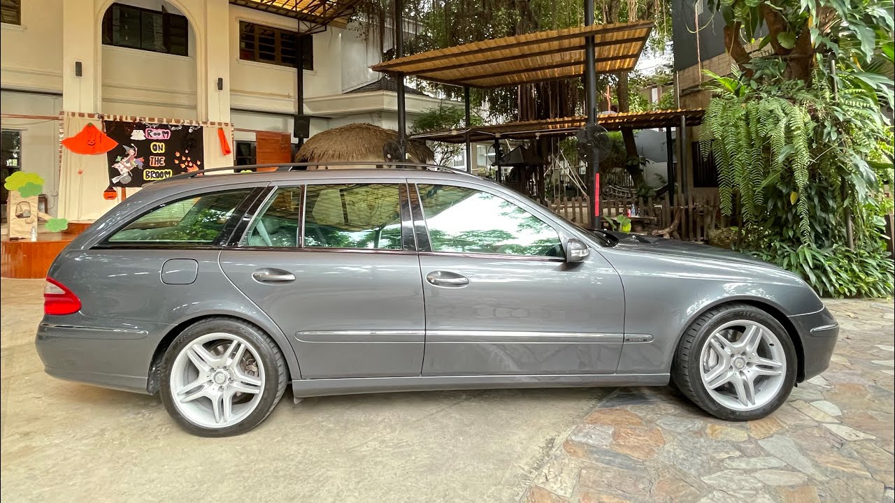 ไม่น่าเชื่อ benz e220 cdi estate ปี 2005 ดีเซล สภาพแบบนี้ยัง ? 