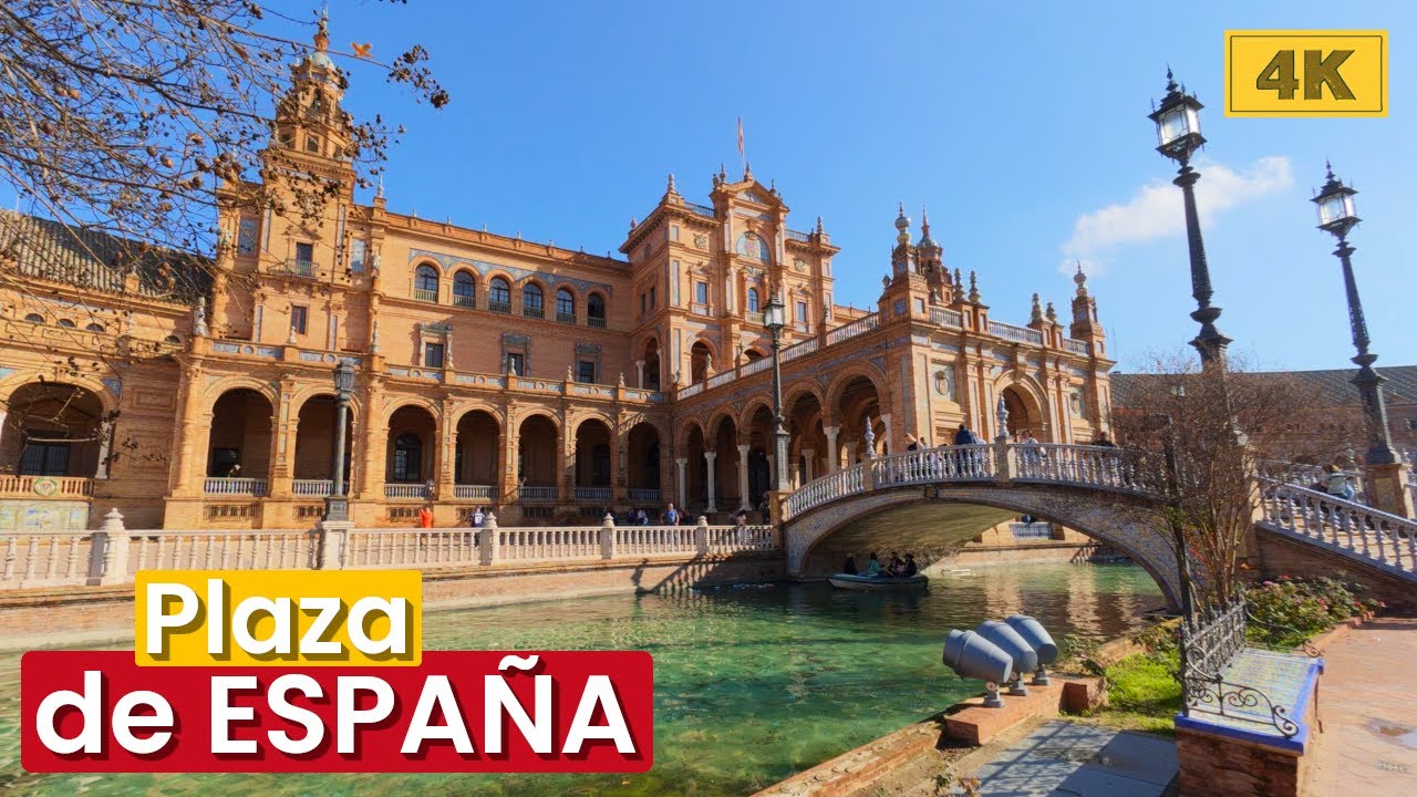 Is this the BEST public space in the World? (4K Seville Walking Tour) #walking #walk #sevilla #spain