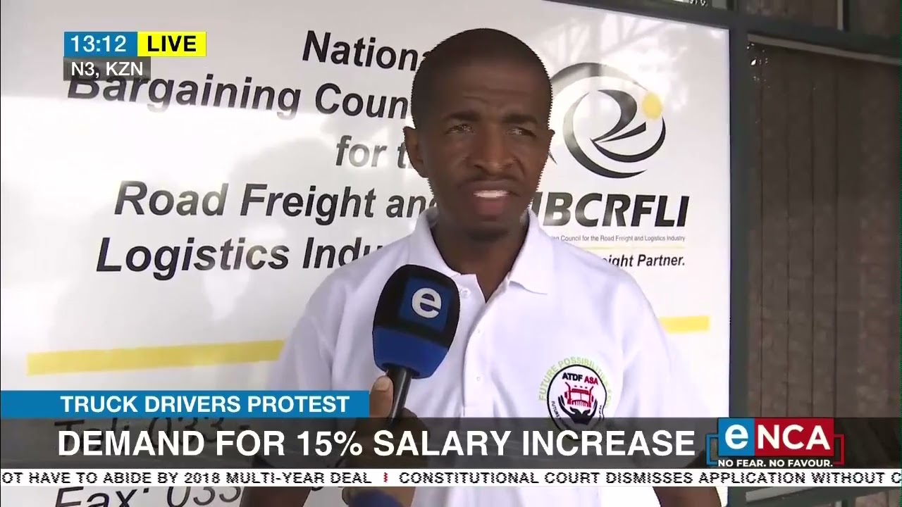 Truck drivers' protest | ATDF representative speaks to eNCA