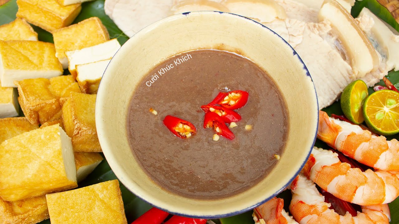 C&Aacute;CH PHA MẮM T&Ocirc;M NGON CHẤM THỊT LUỘC C&Agrave; PH&Aacute;O ĂN B&Uacute;N ĐẬU - CKK