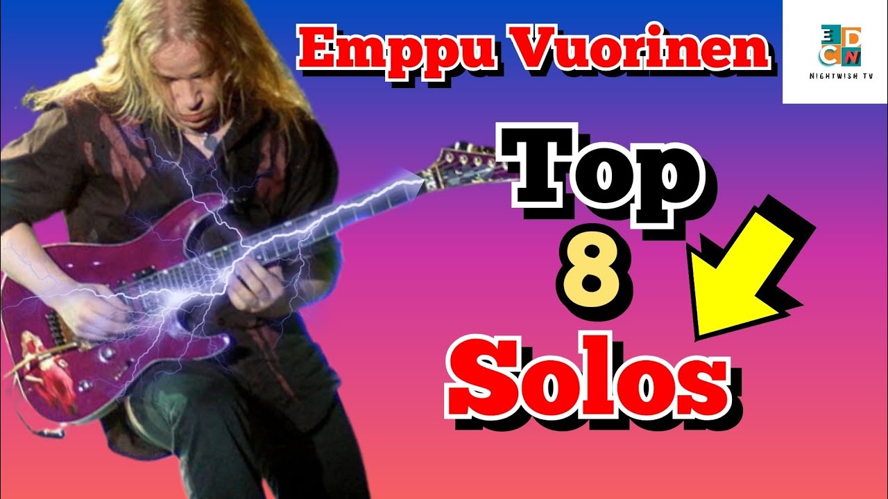 Топ-8 лучших гитарных соло Emppu Vuorinen 》ECN