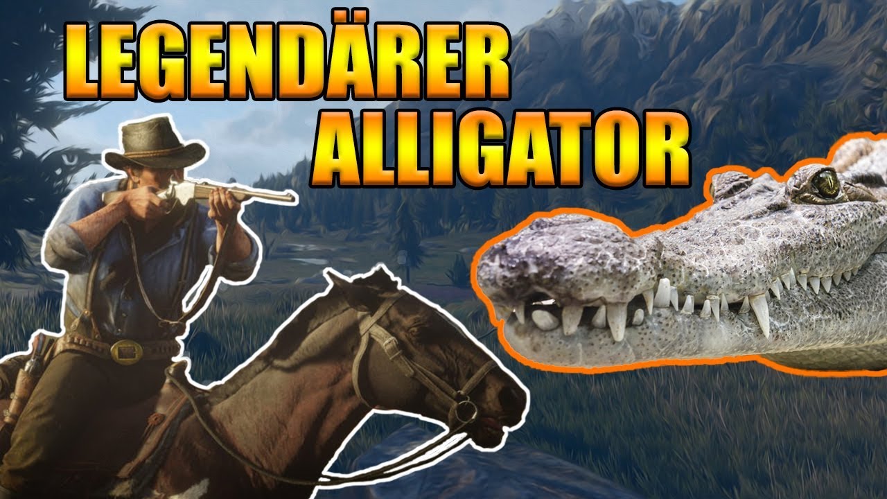 Legendärer Riesenalligator Red Dead Redemption 2 - Legendäre Tiere jagen