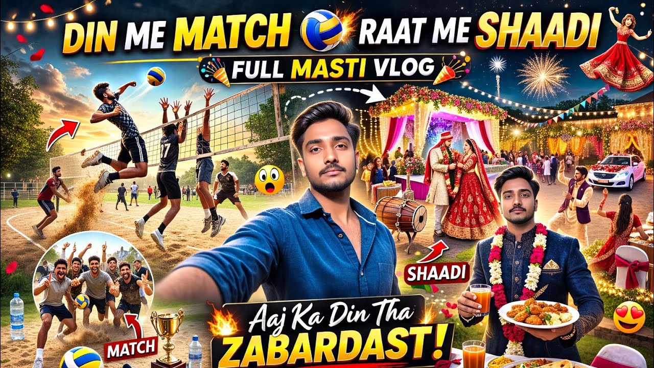 “Match Khelke Pahuch Gaye Shaadi Me 😂”