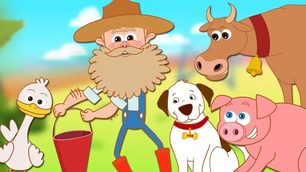Old MacDonald Had A Farm Song | Classics Nursery Rhymes by @hooplakidz on @NurseryRhymeStreet