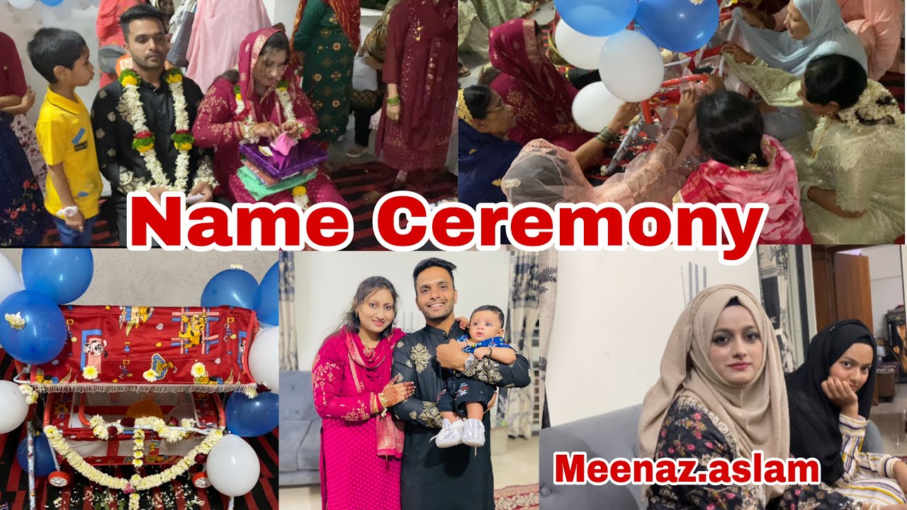 Name Ceremony Celebration! Name Ceremony Vlog