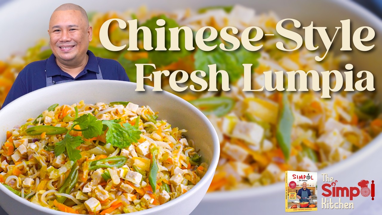 Chinese-Style Fresh Lumpia | Soft, Savory & Easy Recipe
