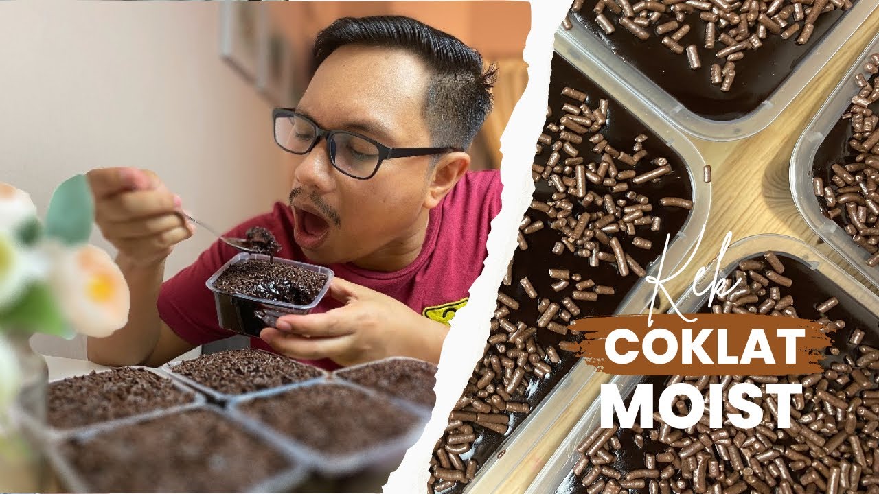 Kek Coklat Moist Kukus Sukatan Cawan | Resepi Sesuai Untuk Berniaga