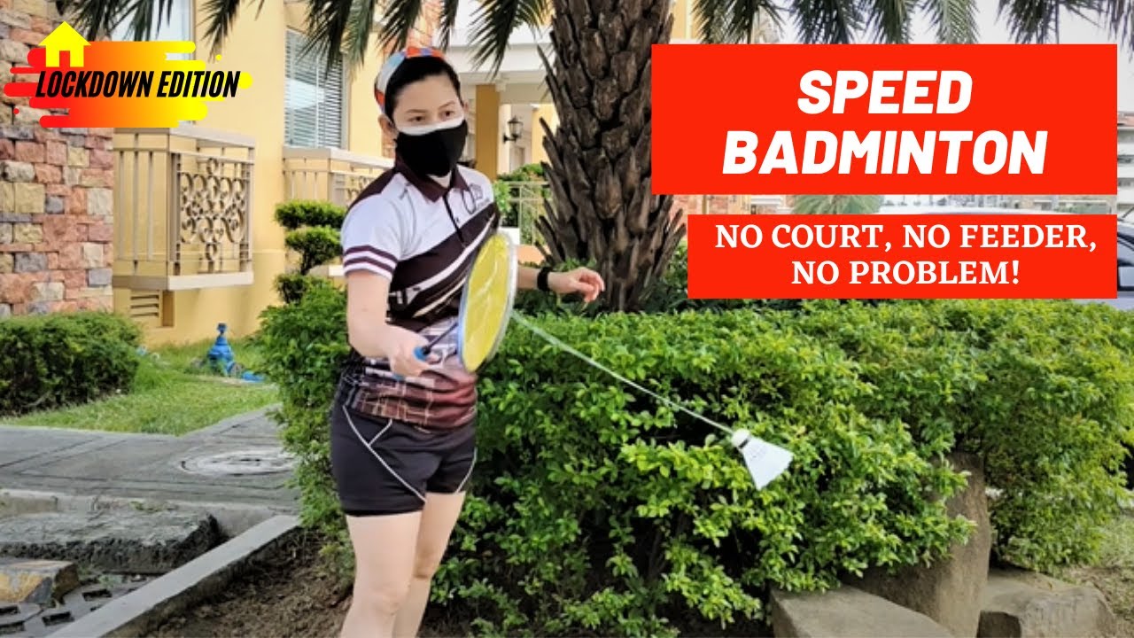 Speed Badminton Home Training