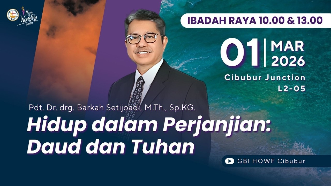 Ibadah Raya I, 01 Maret 2026 -  GBI House of Worship Famillies Cibubur