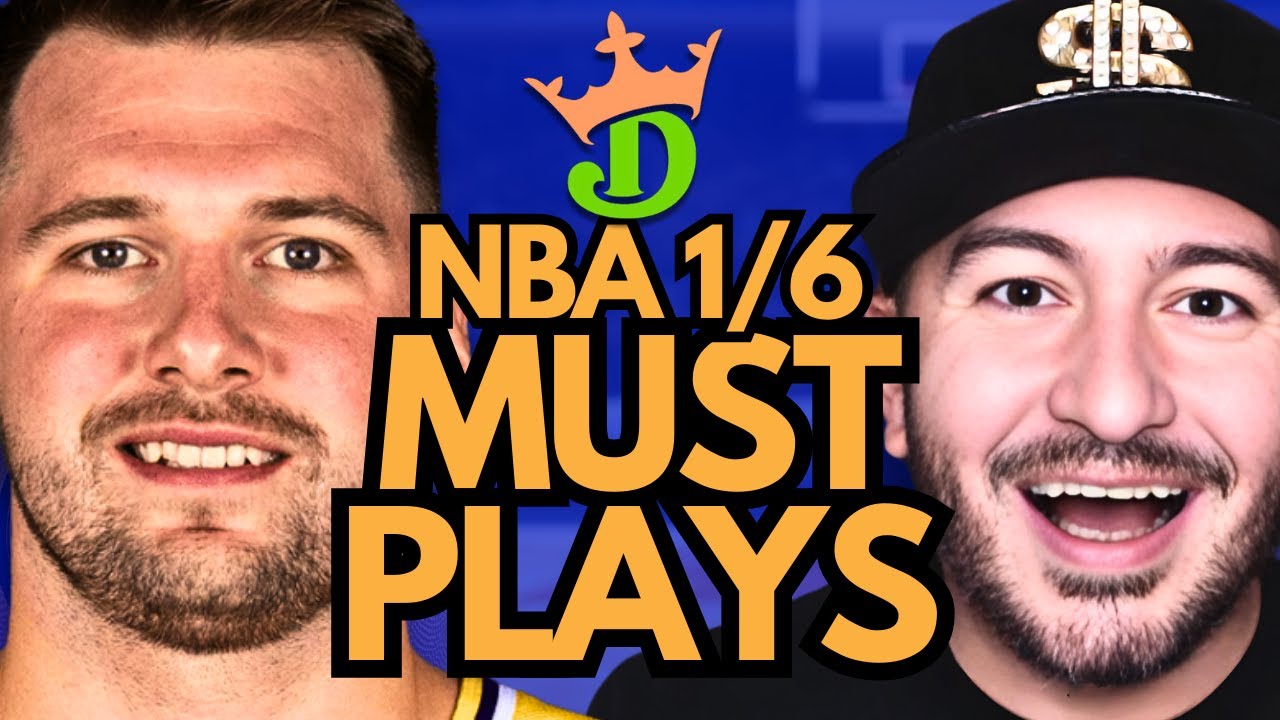 NBA DFS Tuesday 1/6 (DraftKings NBA MUST PLAYS) | NBA DFS Picks