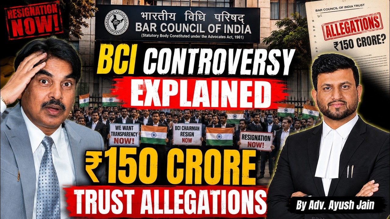 BCI Breakdown Controversy | ₹150 Crore Allegations, Chairman Resignation | Smart & Legal Guidance