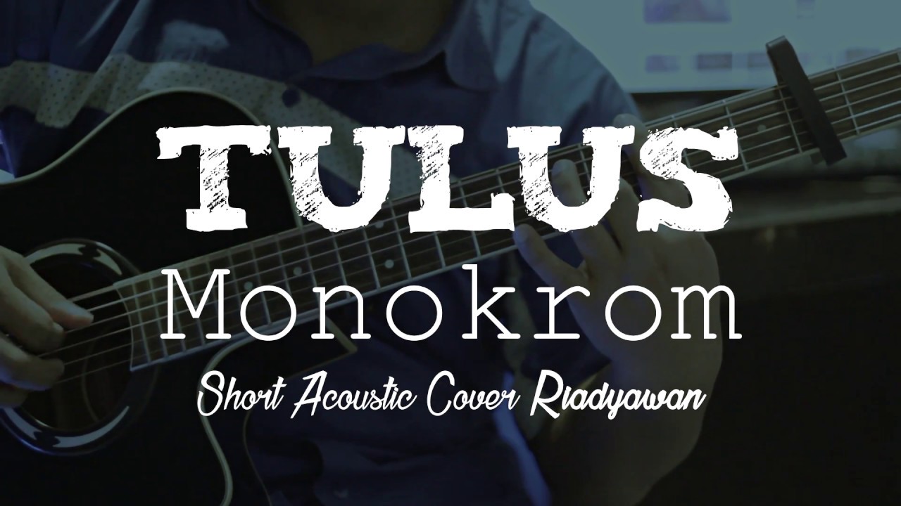 Tulus - Monokrom (Cover Gitar Akustik Riadyawan)