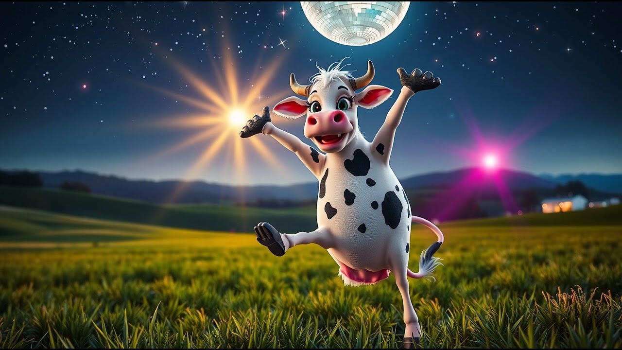 La vache qui danse