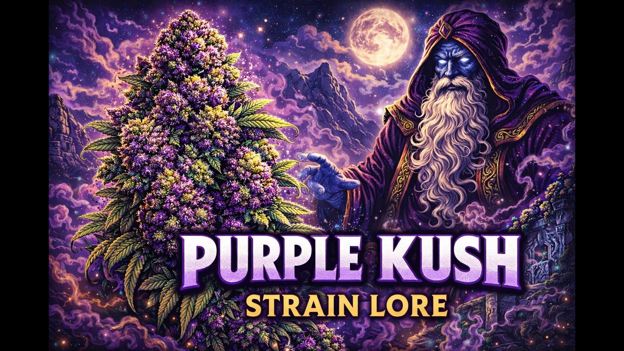 Purple Kush Strain Lore | The Indica Bloodline of Legend