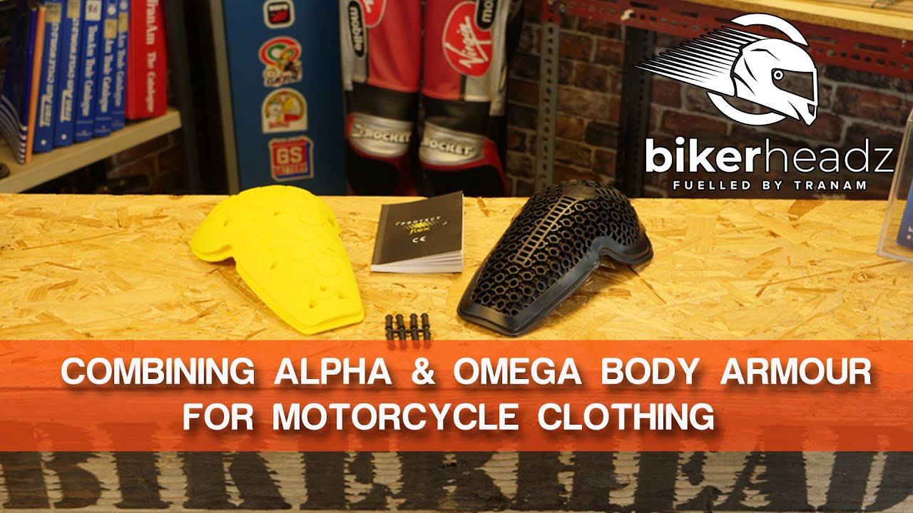 Instruction on How to Combine Protect Flex Alpha & Omega Motorcycle Armour | Bikerheadz.co.uk