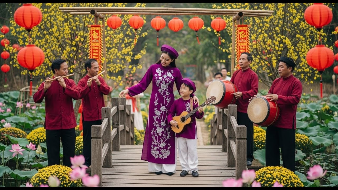 Giai Điệu Mới Đêm Giao Thừa 2026 EDM Remix nhẹ nhàng, khơi nguồn niềm vui sum vầy đầu xuân