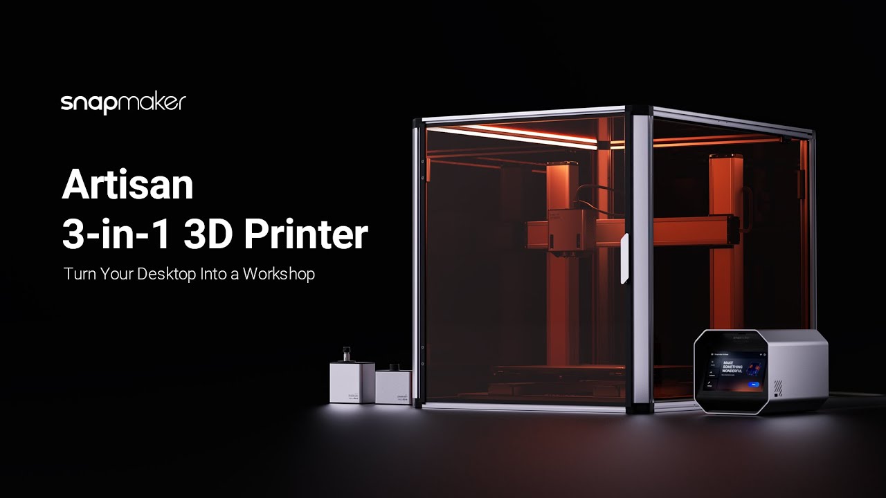 Snapmaker Artisan: Следующее большое приключение 3D-принтер 3-в-1