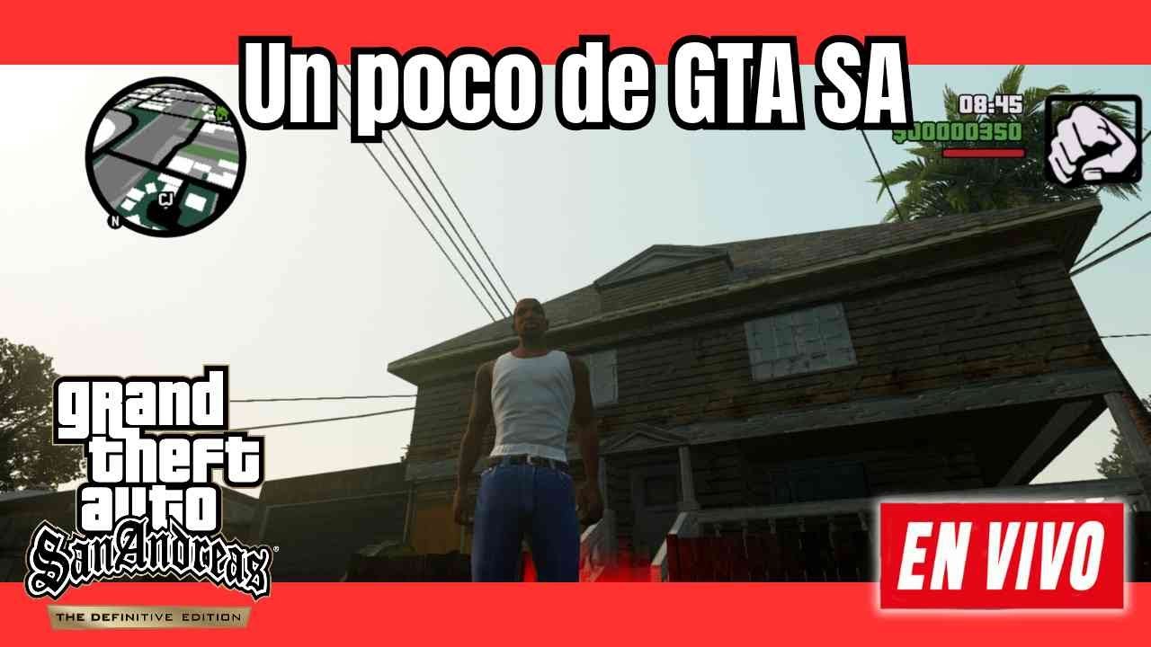 GTA San Andreas con Gráficos al MÁXIMO en Android | Directo de Misiones