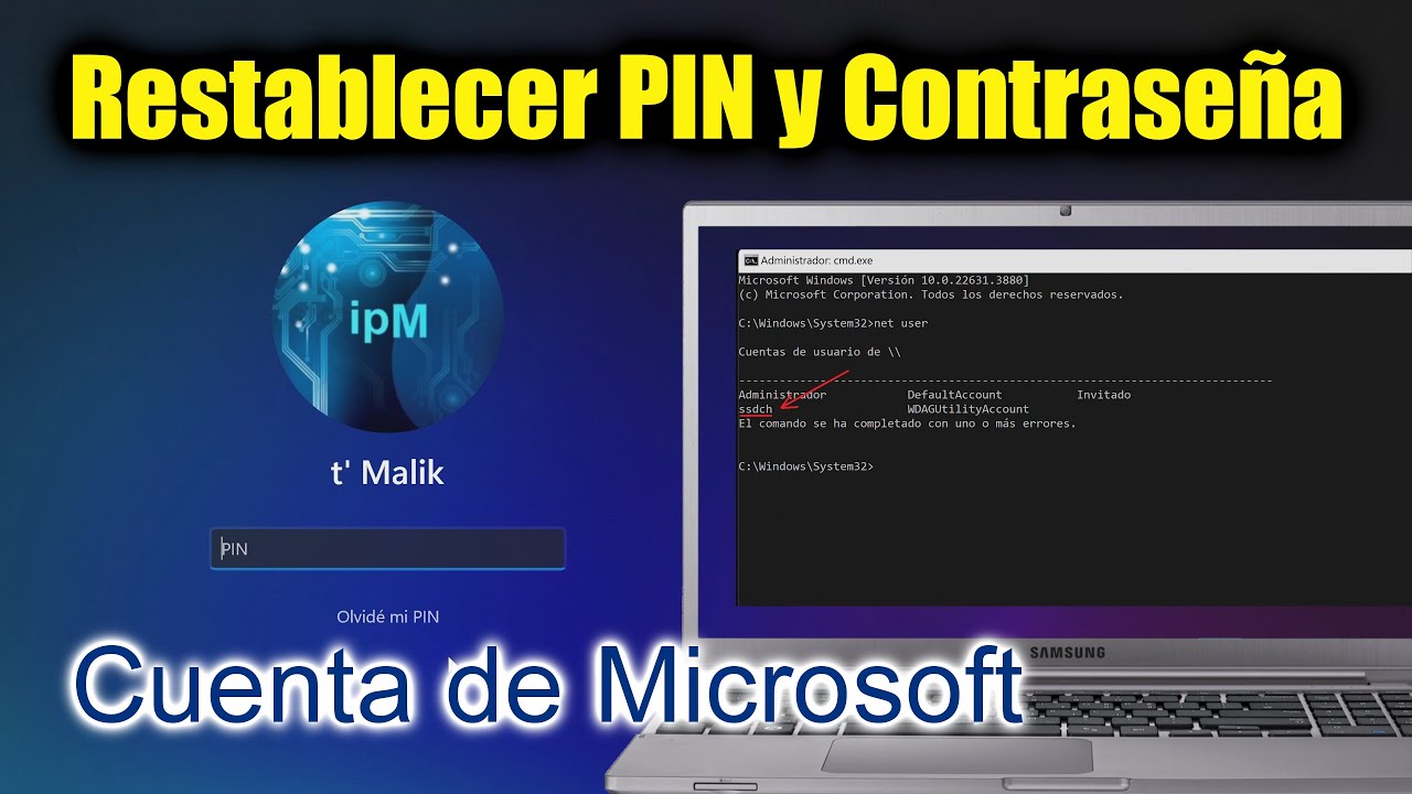 🎄OMITIR PIN y CONTRASEÑA olvidados en Windows 11,10/Sin pérdida de datos