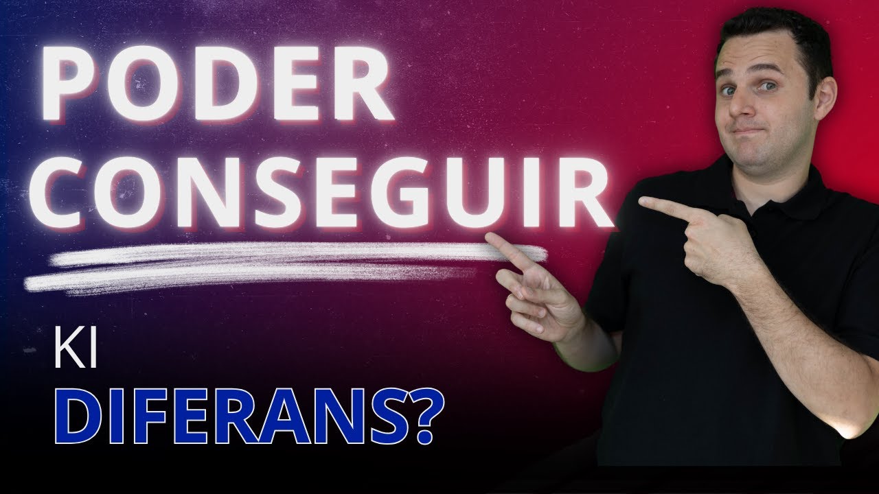 02 VÈB: PODER AK CONSEGUIR - Ki diferans?