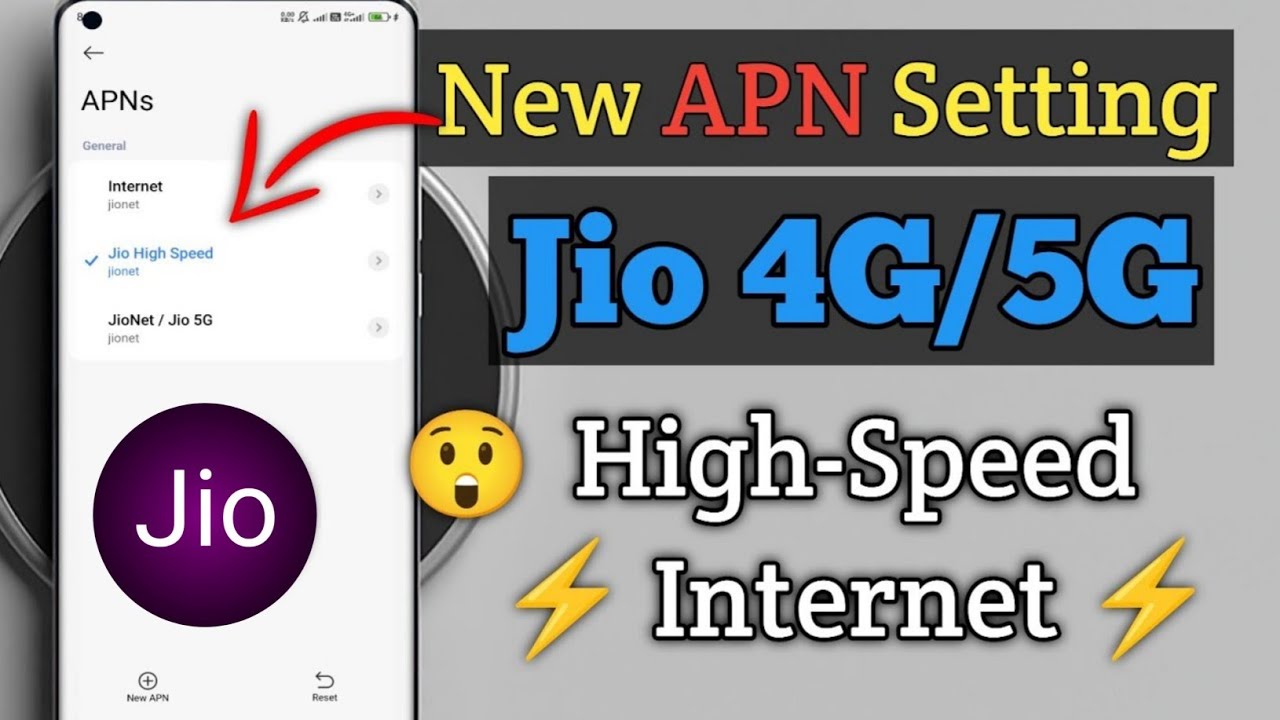 Best Jio 4G/5G #APN Setting 2025 || Pro Gaming Setting || Technical Gurudev .
