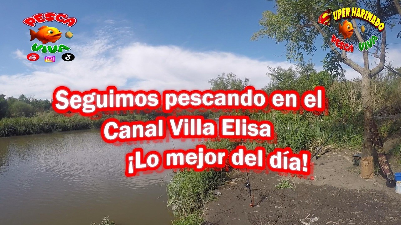 Pesca continua en Villa Elisa ¡salen de todo!