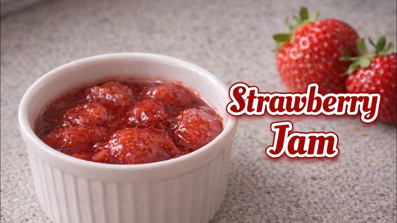 Simple Homemade Strawberry Jam
