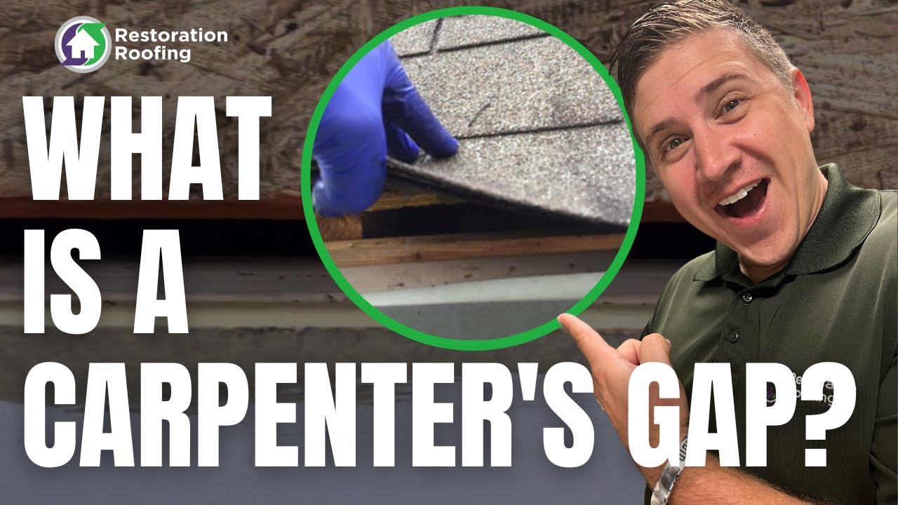 What is a Carpenter's Gap? | #Roofingquestions