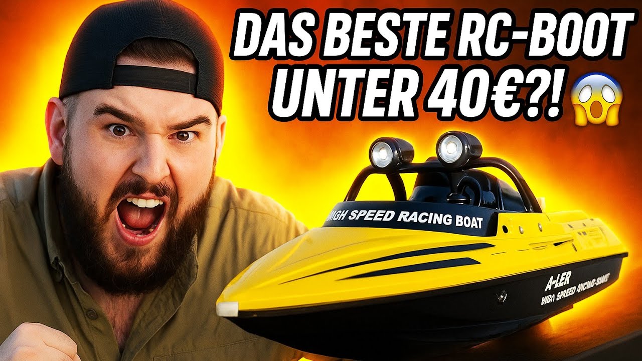 Das beste RC-Boot unter 40 &euro;?! 😱🚤