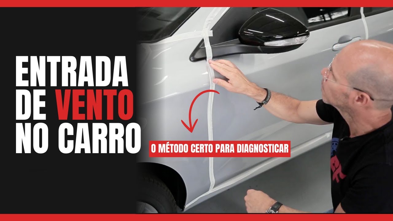 Ruído de vento no carro? Diagnóstico em 5 passos sem chute