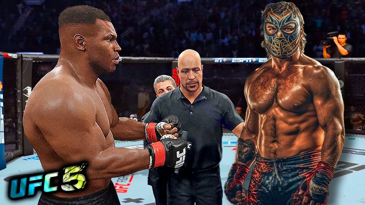 Mike Tyson vs. The Gigantic Baron (EA sports UFC 5)