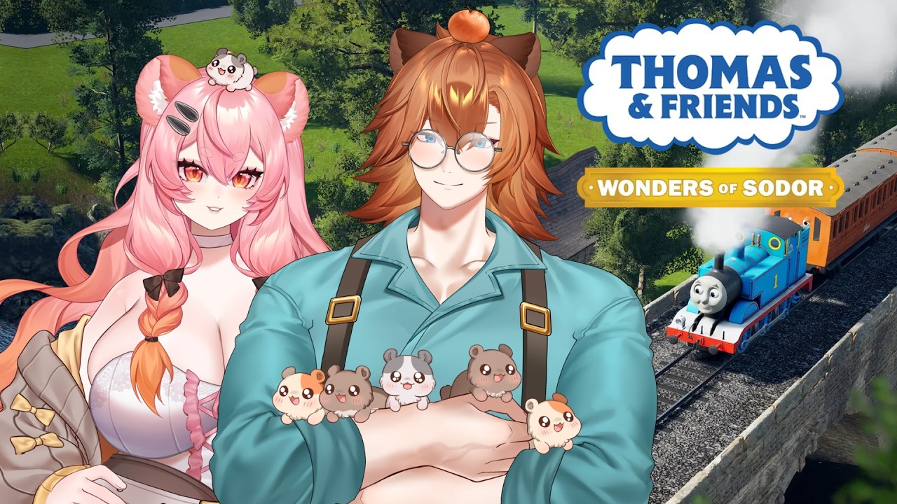 Toot-Toot~! Train Time!! || Cozy Vtuber Couple plays cozy train game!