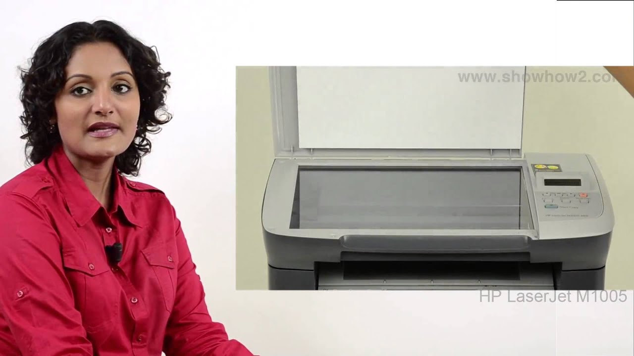 HP Laserjet M1005 - Scanning a Document - Preview